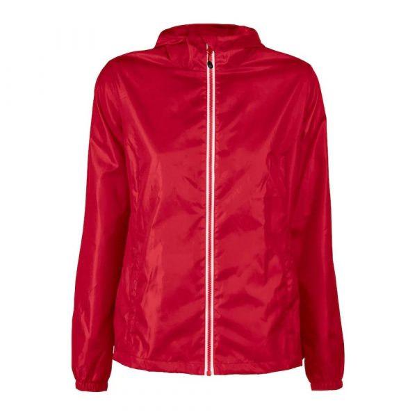 Veste cpe-vent Fem. Printer Red Flag Fastplant Lady Rouge