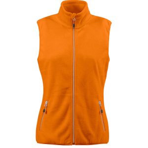 Bodywarmer polaire Femme Printer Red Flag Sideflip Lady Orange