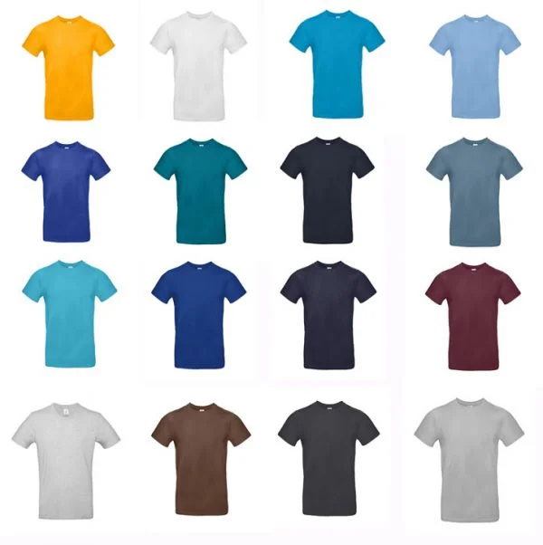 BC-EXACT-190 T-shirt B&C #E190 Coloris