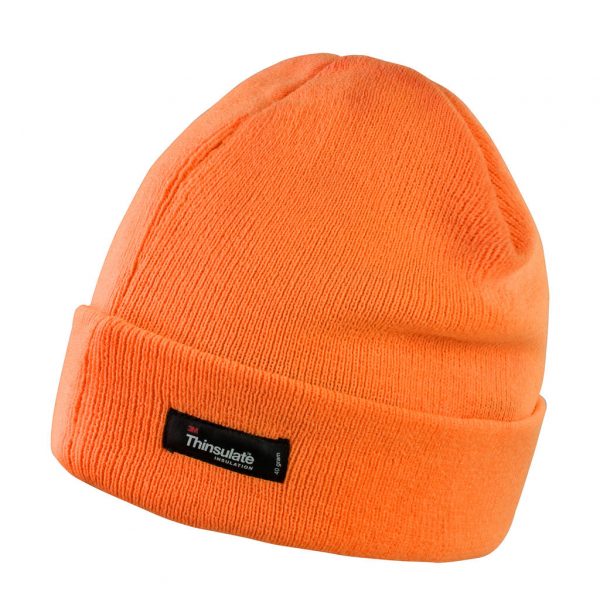 Bonnet à revers Result Thinsulate Orange