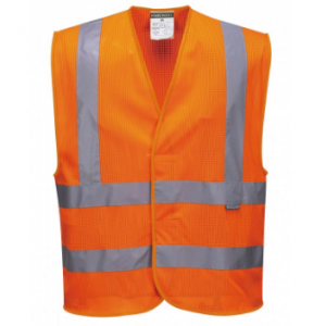 Gilet en maille Portwest "C370"haute visibilité Orange