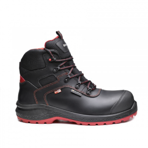 Chaussure de sécurité Base Be-Dry Mid S3 (Waterproof) Noir-rouge