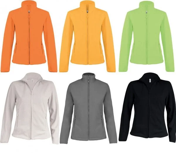 Kariban-polaireF Micropolaire zippée femme Kariban Maureen