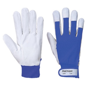 Gants en cuir Portwest Tergsus Glove bleu