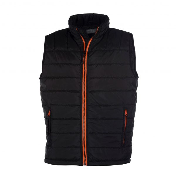 Bodywarmer homme Pen Duick City Noir-orange