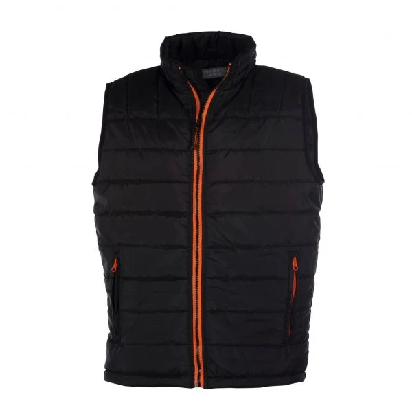 Bodywarmer homme Pen Duick City Noir-orange