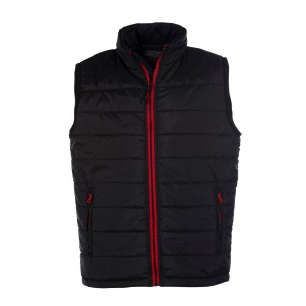 Bodywarmer homme Pen Duick CityNoir-rouge