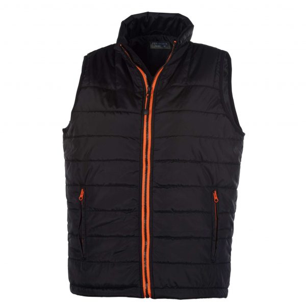 Bodywarmer femme Pen Duick City Noir-orange