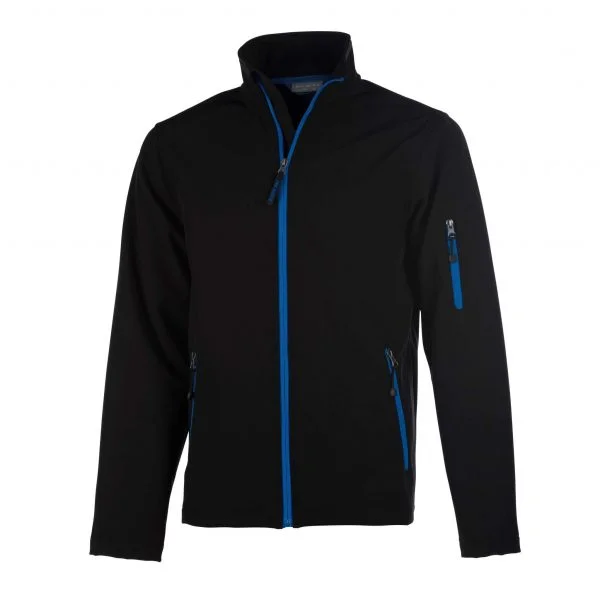 Penduick-softshell-Noir-bleu-roi Softshell homme Pen Duick Atlantic