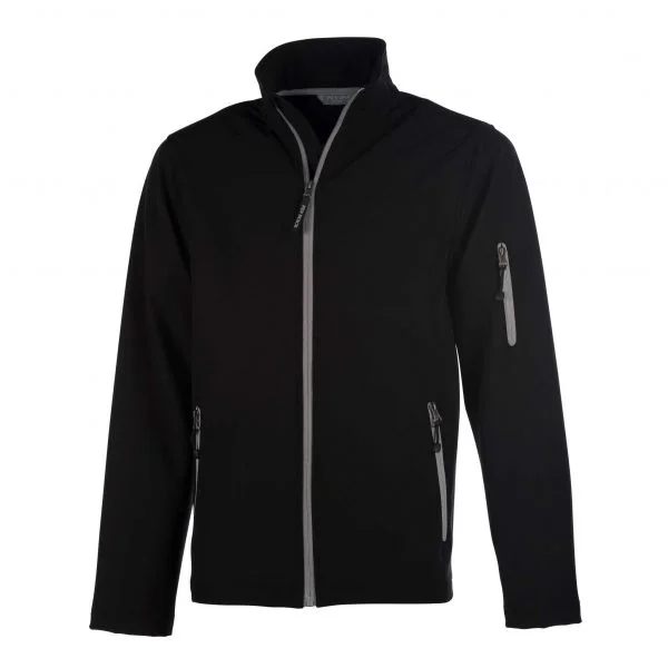 Penduick-softshell-noir-gris Softshell homme Pen Duick Atlantic