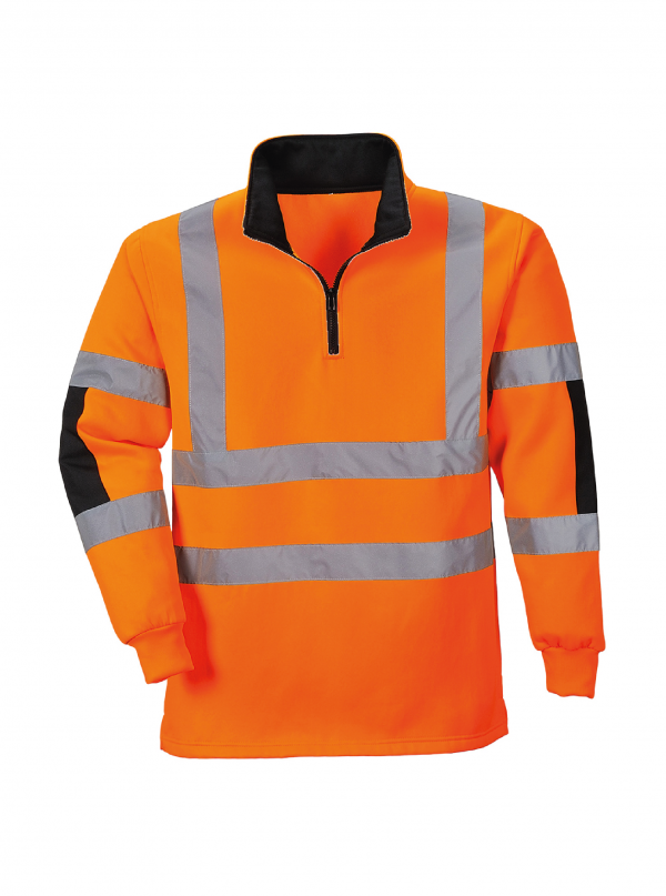 Pull Portwest Rugby Xenon haute visibilité Orange