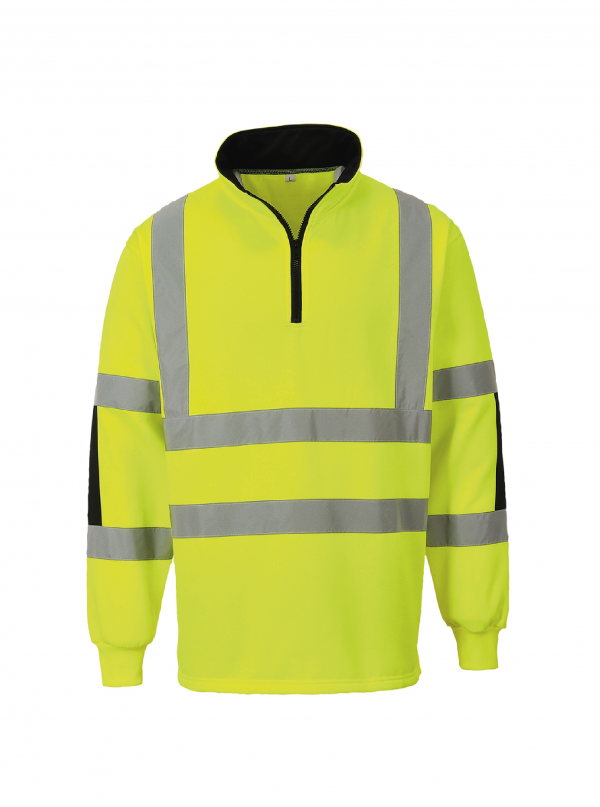 Pull Portwest Rugby Xenon haute visibilité Jaune