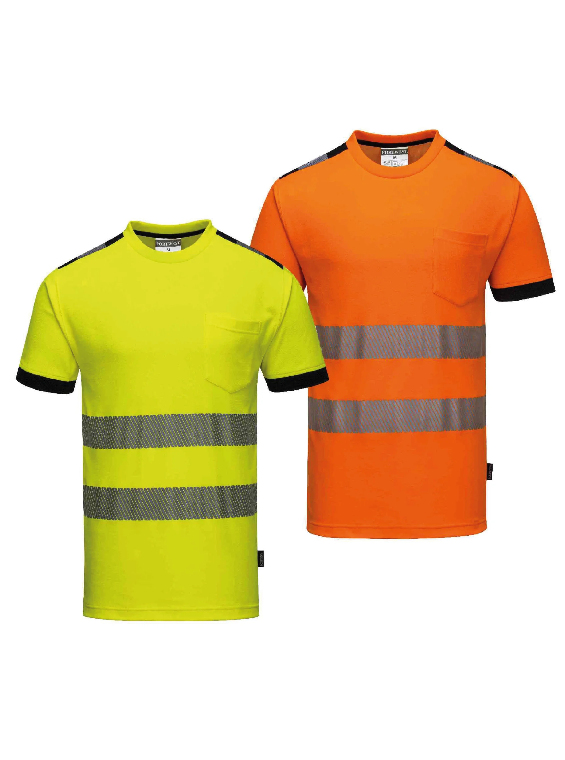 T shirt haute visibilité personnalisé Clearance