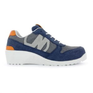 Basket de sécurité femme Nordways Laurie S1P Bleu marine - Orange