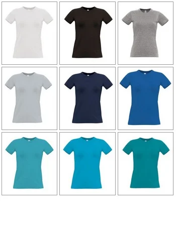 bc_119.42-coloris1 T-shirt femme B&C #E190