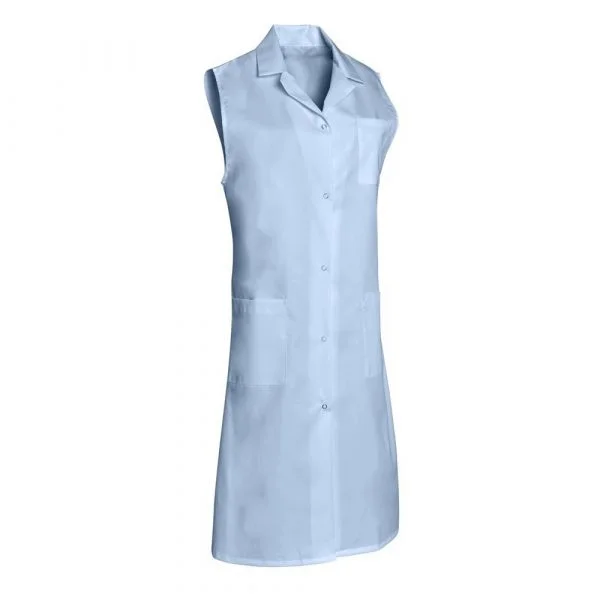 Blouse femme SNV Madona sans manches bleu ciel