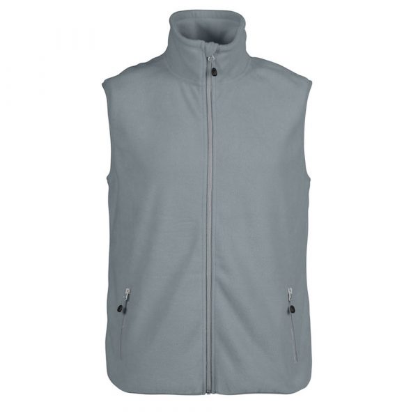 Bodywarmer polaire Printer Sideflip gris