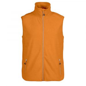 Bodywarmer polaire Printer Sideflip orange