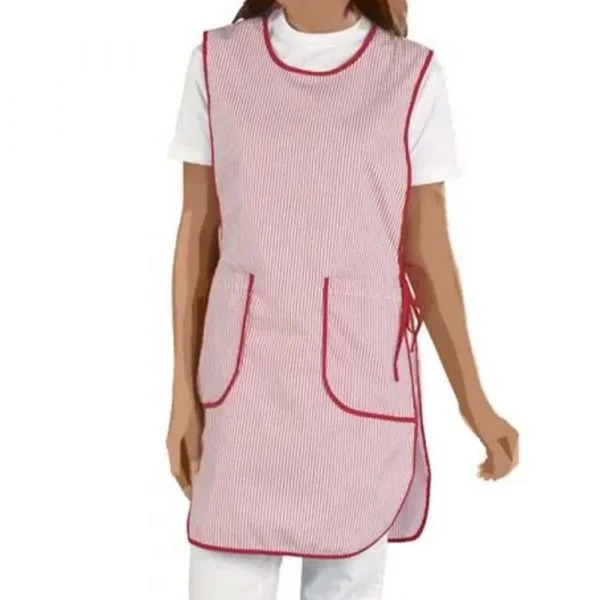 chasuble-femme-snv-marion-raye-rouge