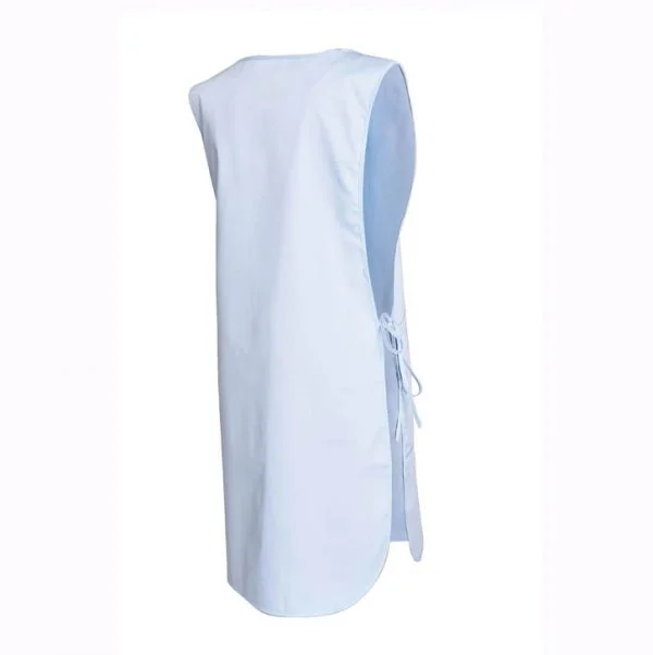 chasuble-marion-bleu-ciel-dos2 Chasuble femme SNV Marion