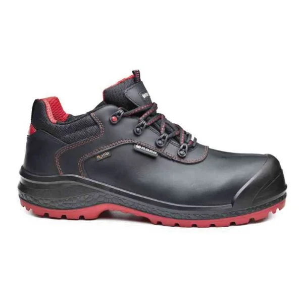 chaussure-de-securite-base-be-dry-low-s3-waterproof-Noir-rouge