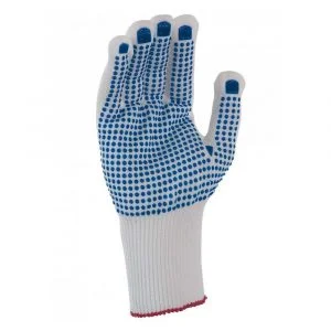 Gant polyamide mousse SINGER picots PVC sur la paume (lot de 10 paires)