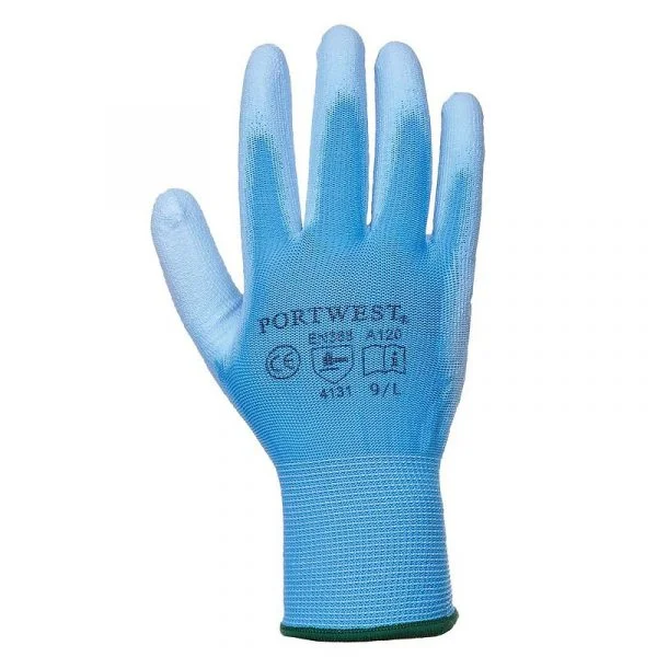 gants-nylon-enduit-pu-bleu-a120 Gants enduits PU Portwest "A120"