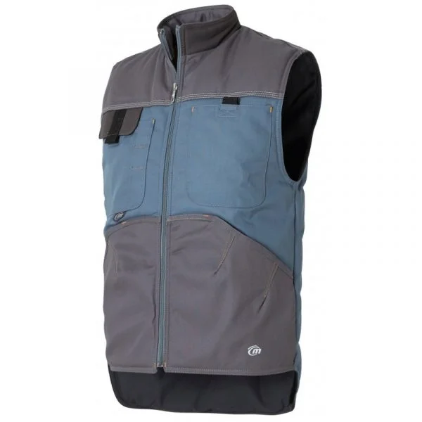 Bodywarmer Molinel Millium Bleu-gris-beton