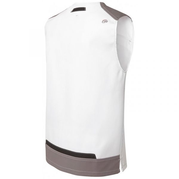 Bodywarmer Molinel White & Pro