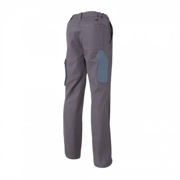 pantalon-millium-Gris-beton-bleu Pantalon de travail Molinel Millium