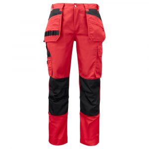 Pantalon poches flottantes ProJob Prio Series "5531" rouge