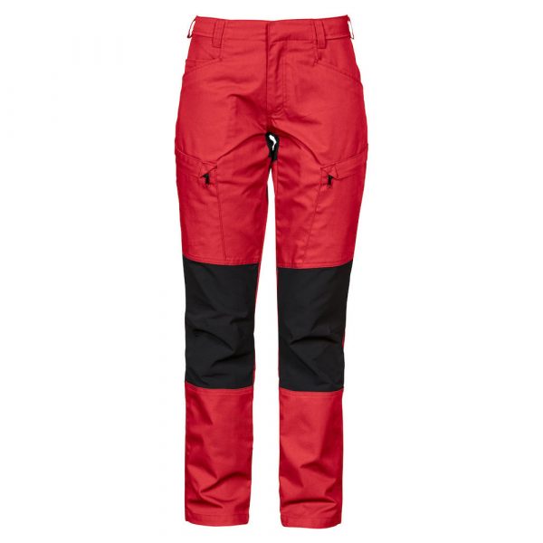 Pantalon stretch Femme ProJob Prio Series "2521" rouge