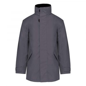 Parka doublure matelassée Kariban gris convoy