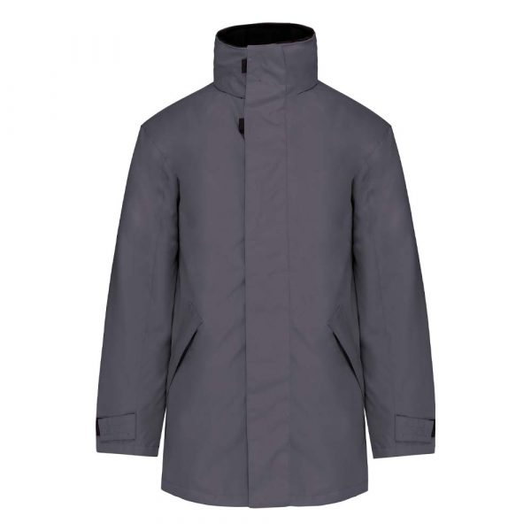 Parka doublure matelassée Kariban gris convoy