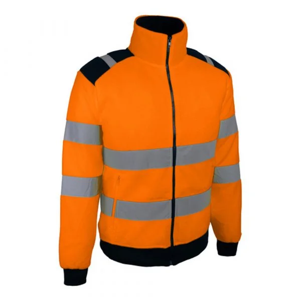 polaire-haute-visibilite-singer-polga-polgo-orange Polaire haute visibilité Singer Polga/Polgo orange