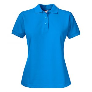 Polo femme Printer Essentials Surf Pro bleu