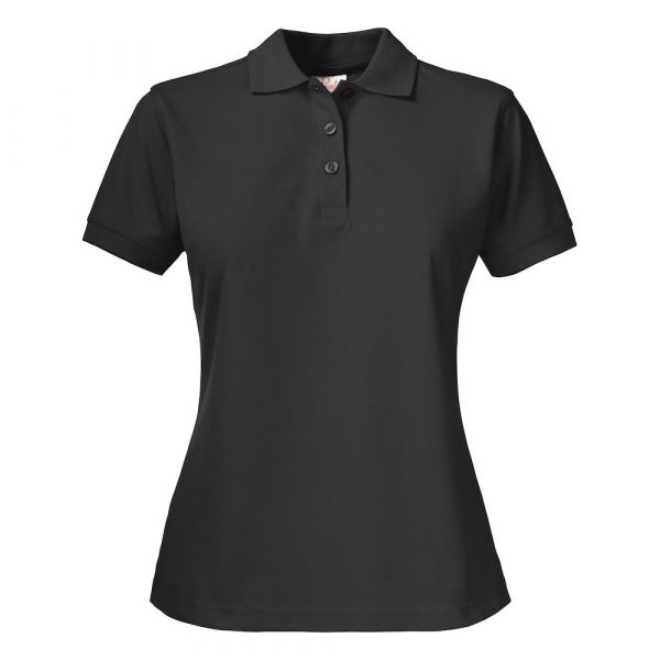 Polo femme Printer Essentials Surf Pro noir