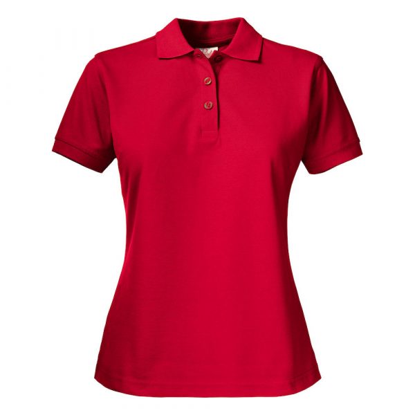 Polo femme Printer Essentials Surf Pro rouge