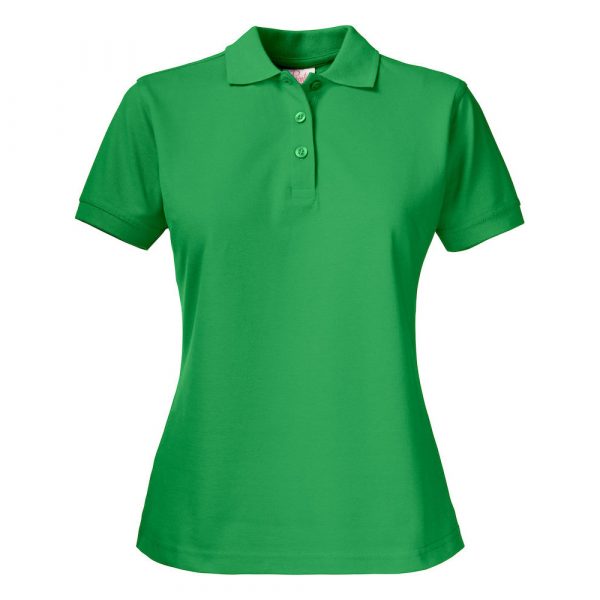 Polo femme Printer Essentials Surf Pro vert pomme