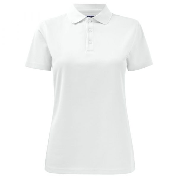 Polo piqué femme ProJob Prio Series "2041" blanc