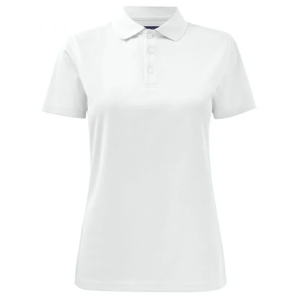 Polo piqué femme ProJob Prio Series "2041" blanc