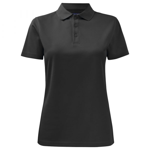 Polo piqué femme ProJob Prio Series "2041" noir