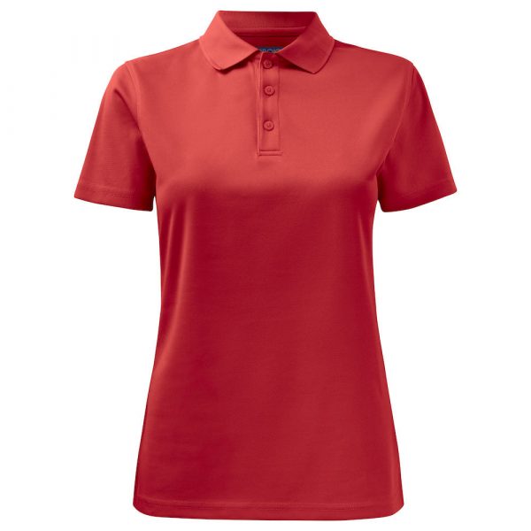 Polo piqué femme ProJob Prio Series "2041" rouge