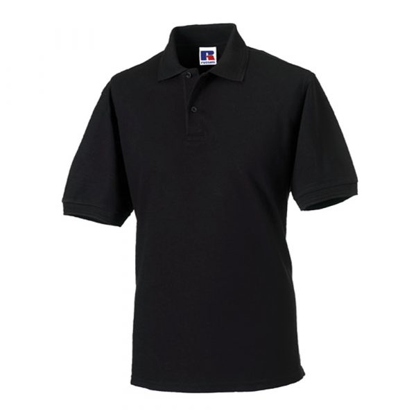 Polo Russell HEAVY DUTY noir