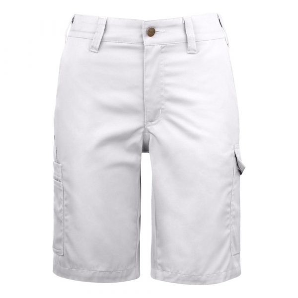 Short léger ajusté Femme ProJob Prio Series "2529" blanc