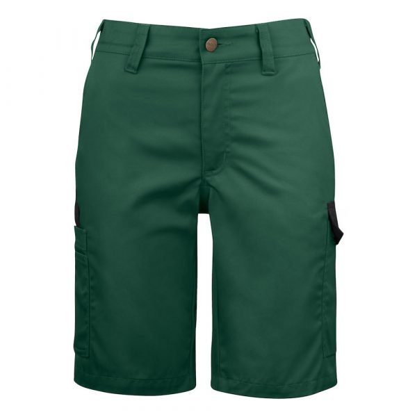 Short léger ajusté Femme ProJob Prio Series "2529" vert-foret