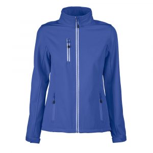 Softshell femme Printer Vert Lady bleu