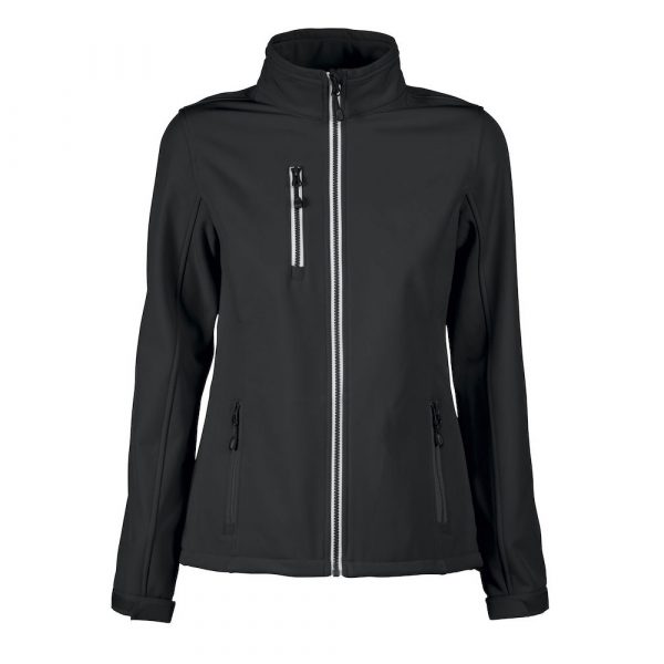 Softshell femme Printer Vert Lady noir