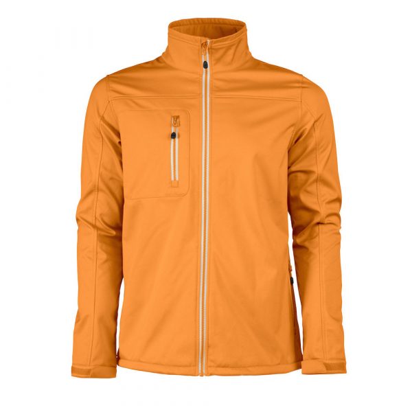 Softshell Printer Vert orange