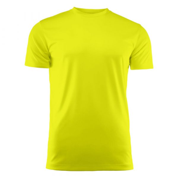 T-shirt Printer Run jaune